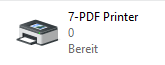 Virtual PDF Printer 7-PDF Printer on Windows 10